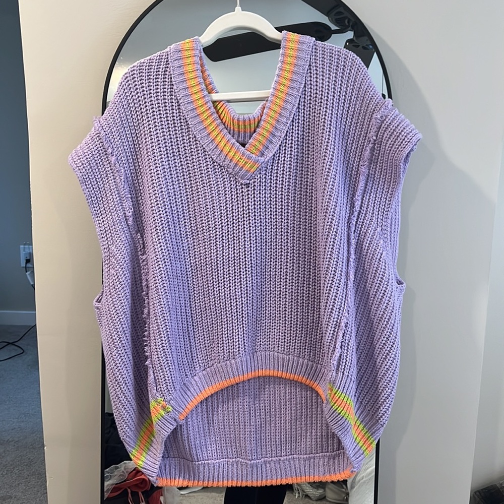 Free People Clyde Sweater Vest